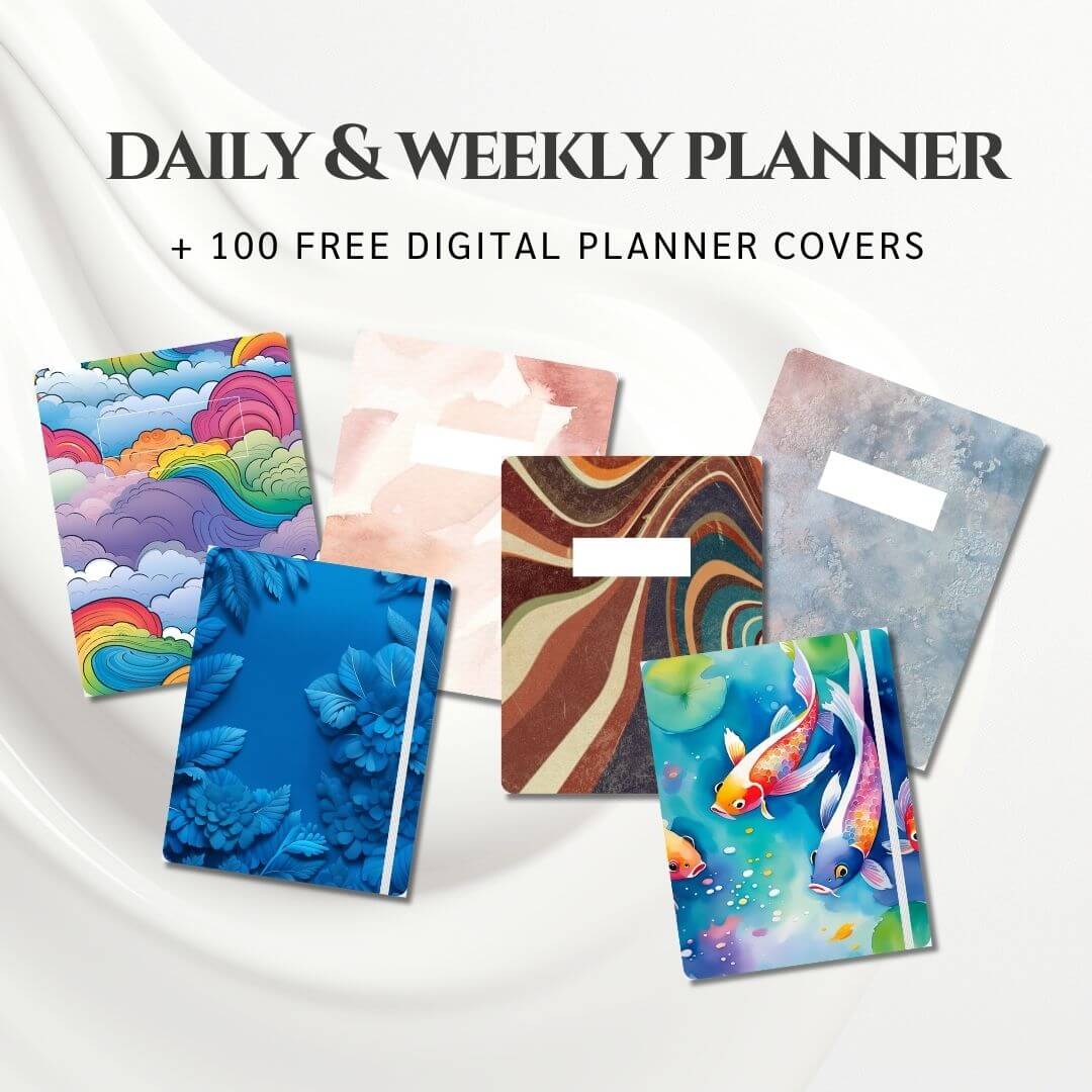 Undated Daily and Weekly planner