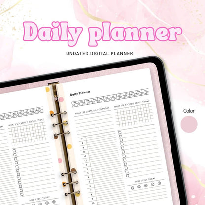 Undated Daily Planner