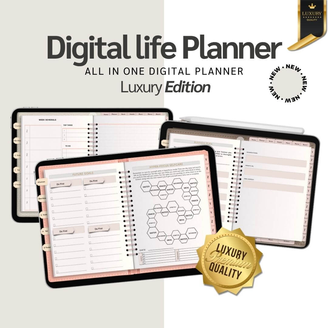 Digital Planner - All In One Digital Planner