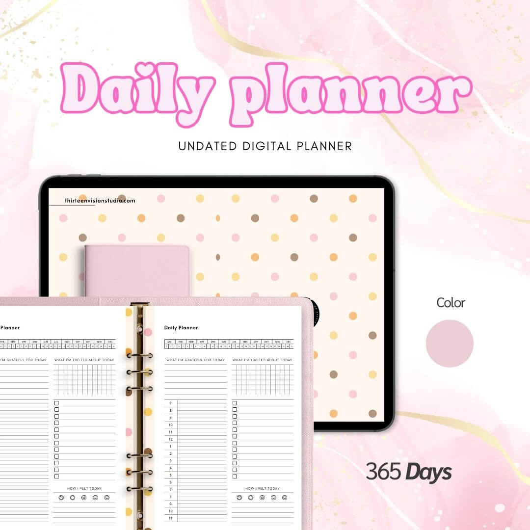 Undated Digital Planner