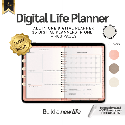 Digital Planner - All In One Digital Planner